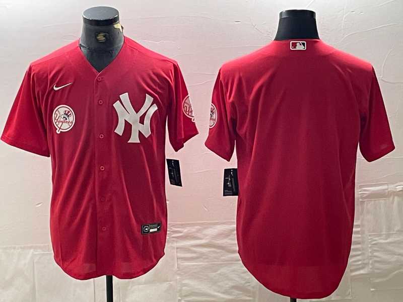 Men's New York Yankees Blank Red Cool Base Stitched Baseball Jersey,We sell and wholesale Men's New York Yankees Blank Red Cool Base Stitched Baseball Jersey on line form chian!